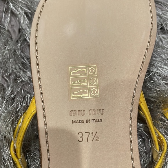 Mini Miu Sandals. Brand New. - Picture 4 of 12